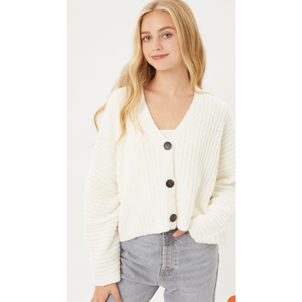 Button Front Cardigan